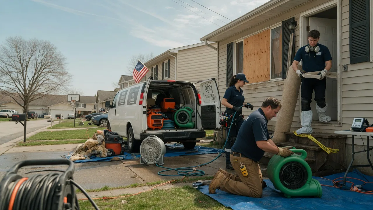 Water Damage Restoration in Sparrows Point, MD near me